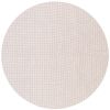 8' Round Brown Non Slip Outdoor Rug Pad