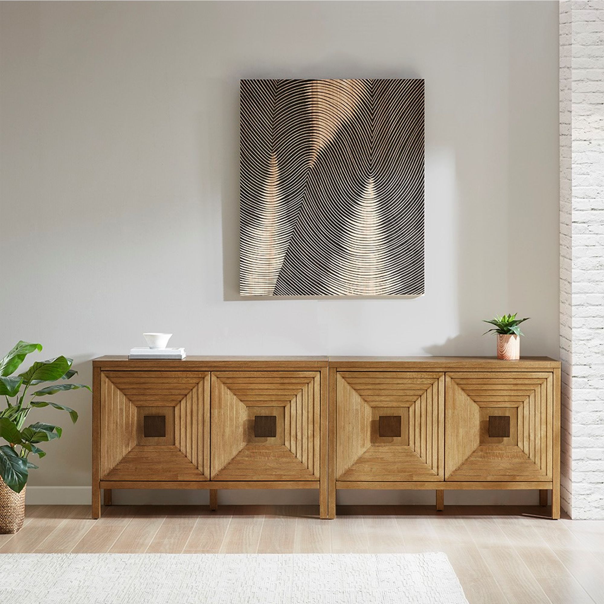 2-Door Accent Cabinet with Adjustable Shelves 2-Door Accent Cabinet with Adjustable Shelves