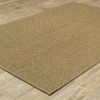 2' X 4' Tan Indoor Outdoor Area Rug