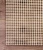 5' x 7' Ivory Striped Weave Non Slip Rug Pad