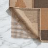 6' X 8' Brown Non Slip Indoor Outdoor Rug Pad