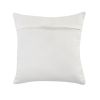 20" Blue and White Throw Pillow