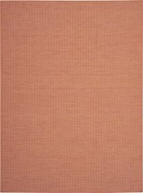 8' X 10' Terra Cotta Indoor Outdoor Area Rug