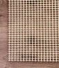 6' x 9' Ivory Striped Weave Non Slip Rug Pad