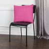 20" Hot Pink Cotton Throw Pillow