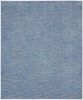 8' X 10' Blue And Gray Indoor Outdoor Area Rug