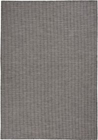 5' X 7' Charcoal Indoor Outdoor Area Rug
