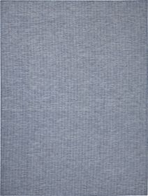 7' X 10' Navy Blue Indoor Outdoor Area Rug