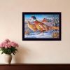 Frosty Morning Ringnecks Print Wall Art