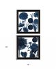 Set Of Two Sunflower Blues Print Wall Art