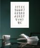 Flower Alphabet Print Wall Art