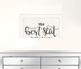 The Best Seat in the House Print Bathroom Wall Art