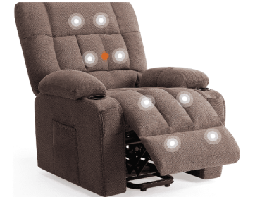 Single Lazy Sofa (Color: brown)