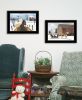 Set Of Two Sleigh Bells Ring Print Wall Art