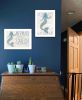 Set Of Two Two Mermaids Print Wall Art