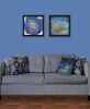 Set Of Two Perisse Cobalt Print Wall Art